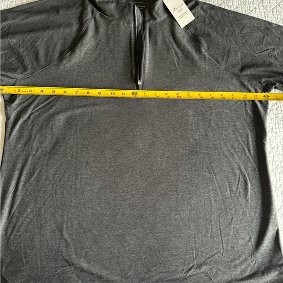 NWT Women’s Peter Millar Perth Mélange Raglan-Sleeve Performance Quarter-Zip XXL - Picture 4 of 13